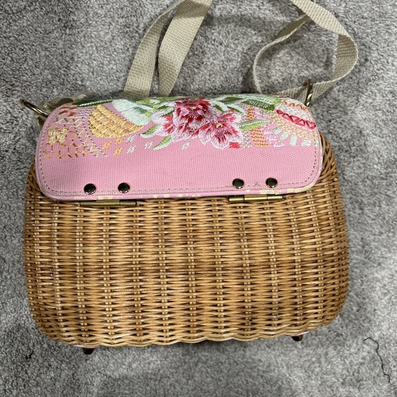 Wicket‎ Straw Multicolor Purse - Picture 2 of 5